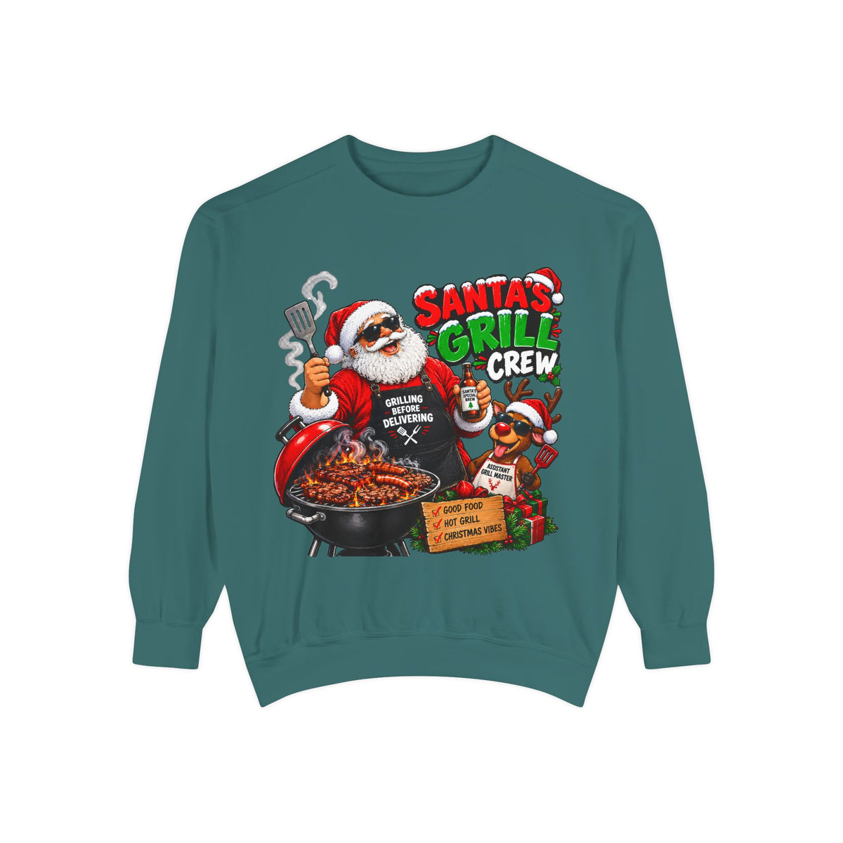 Unisex Garment-Dyed Sweatshirt