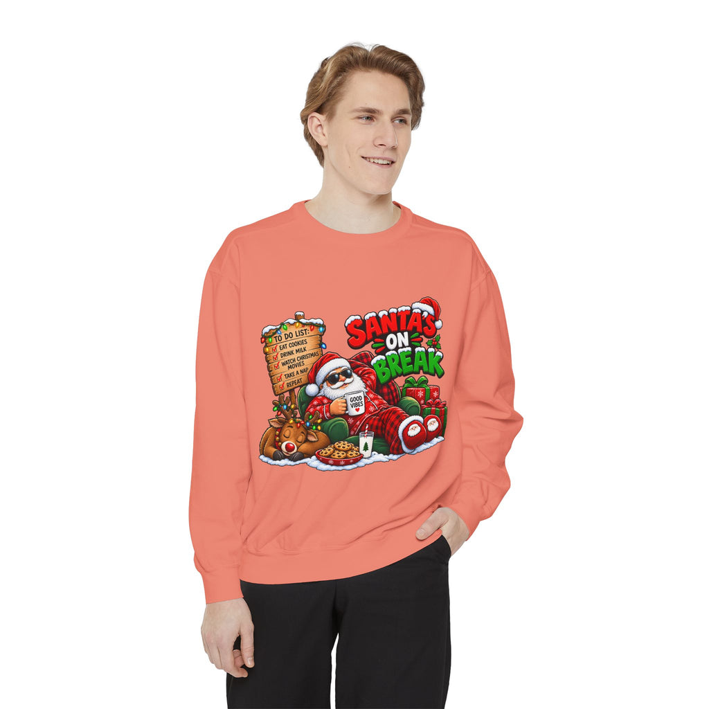 Santa’s Day Off Christmas Sweatshirt