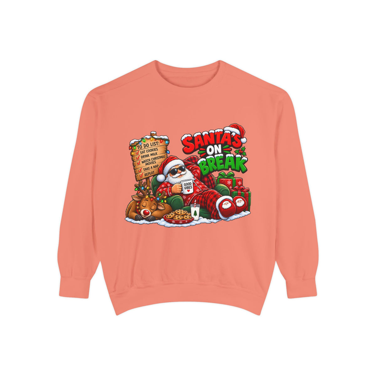 Santa’s Day Off Christmas Sweatshirt