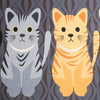 Kawaii Cat Floor Mat