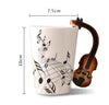 Groovy Guitar Coffee Mug - For The Music Lover!