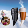 Ram's Horn Stainless Steel Coffee Mug