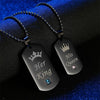 Couples Necklaces - Her King & His Queen (Pair)