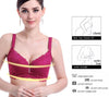 Large Size 3/4 Cup Lace Push Up Bra