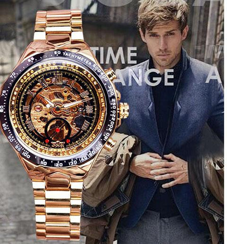 Luxury Skeleton Watch