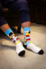Men's Colorful Cotton Socks