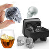 Skull Shaped Ice Cube Mold