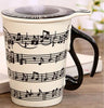 Novelty Piano Ceramic Coffee Mug