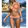 Two-piece Women Bandage Bikini Set