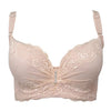 Large Size 3/4 Cup Lace Push Up Bra
