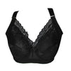 Large Size 3/4 Cup Lace Push Up Bra
